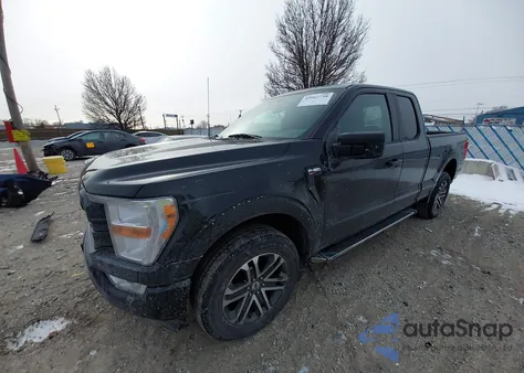 2022 Ford F-150 Xl z USA, uszkodzony, nr VIN 1FTEX1EP4NFA63278